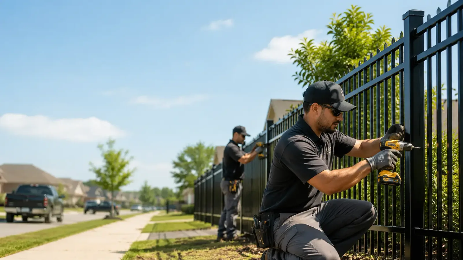 Metal Fence Installation in Marshfield, WI